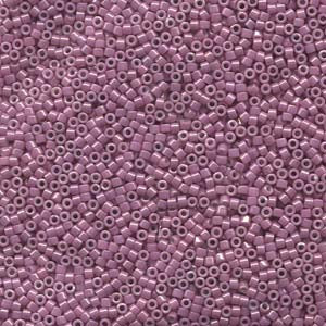 11/0 – Miyuki Delica - 5g Bag – Pink Luster Opaque Mauve – DB253