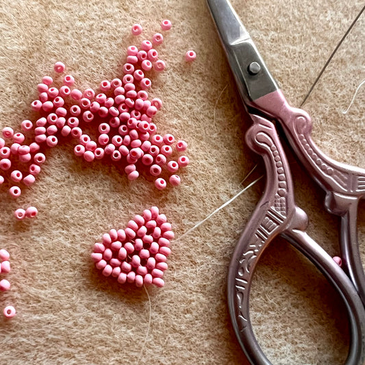 Preciosa Beaded Heart Pattern - Instant Download or Printed Copy