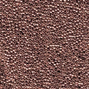 11/0 Miyuki Seed Beads - 25g Bag – Galvanised Wine - Colour 1089