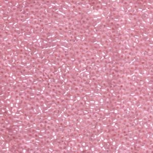 11/0 Miyuki Seed Beads - 25g Bag – Silver Lined Pink - Colour 22