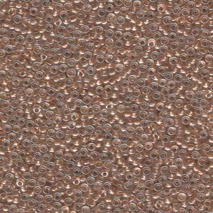 11/0 Miyuki Seed Beads - 25g Bag - Sparkle Metallic Gold Lined Crystal - Colour 234
