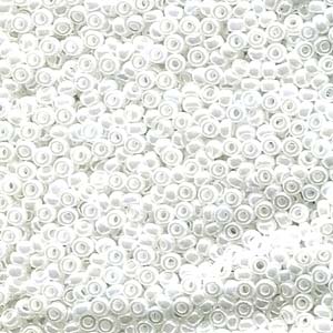 11/0 Miyuki Seed Beads - 25g Bag – White Pearl Ceylon - Colour 420
