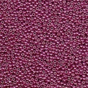 15/0 Miyuki Seed Beads - 5g Bag – Galvanized Magenta - Colour 4219