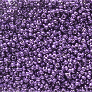 11/0 Miyuki Seed Beads - 25g Bag – Duracoat Galvanised Dark Lilac - Colour 5109