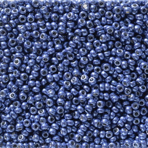 11/0 Miyuki Seed Beads - 25g Bag – Duracoat Galvanised Mermaid Blue – Colour 5117