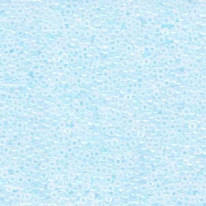 11/0 Miyuki Seed Beads 25g Bag – Light Aqua Ceylon - Colour 522