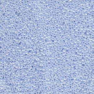 11/0 Miyuki Seed Beads 25g Bag – Sky Blue Ceylon – Colour 524