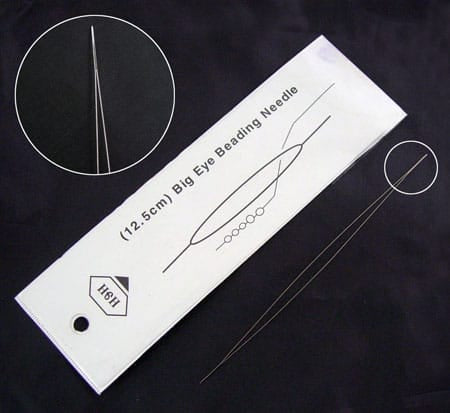 Short Basic Collapsible/Big Eye Beading Needle - Pack of 1