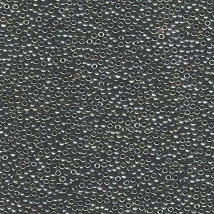 15/0 Miyuki Seed Beads - 5g Bag – Galvanised Grey Lustre - Colour 1865