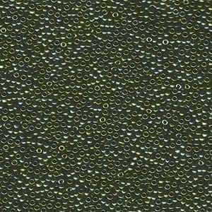 15/0 Miyuki Seed Beads - 5g Bag – Matte Metallic Patina Iris  - Colour 2008