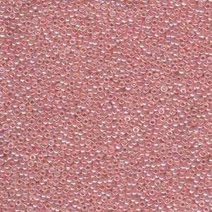 15/0 Miyuki Seed Beads - 5g Bag – Shell Pink Luster - Colour 366