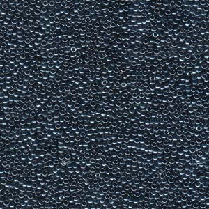 15/0 Miyuki Seed Beads - 5g Bag – Gunmetal - Colour 451