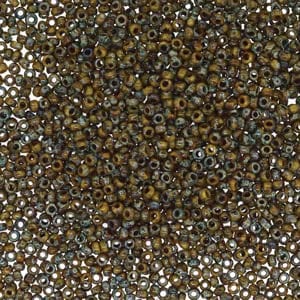 15/0 Miyuki Seed Beads - 5g Bag – Picasso Brown – Colour 4517