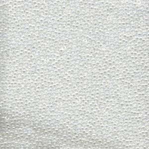 15/0 Miyuki Seed Beads - 5g Bag – Crystal Ceylon - Colour 511