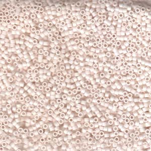 11/0 – Miyuki Delica - 5g Bag – Matte Opaque Bisque White – DB1510