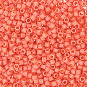 11/0 – Miyuki Delica - 5g Bag – Duracoat Opaque Light Watermelon – DB2114