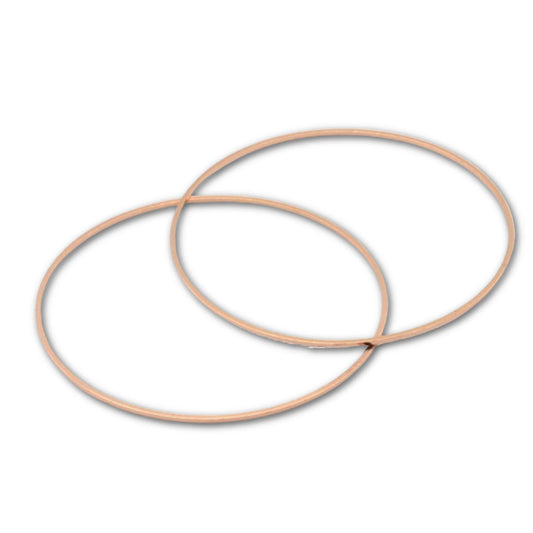 Rose Gold Plated – 50mm Ring – Per Piece
