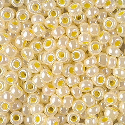 6/0 Miyuki Seed Beads - 25g Bag – Ceylon Lemon Ice - Colour 514D