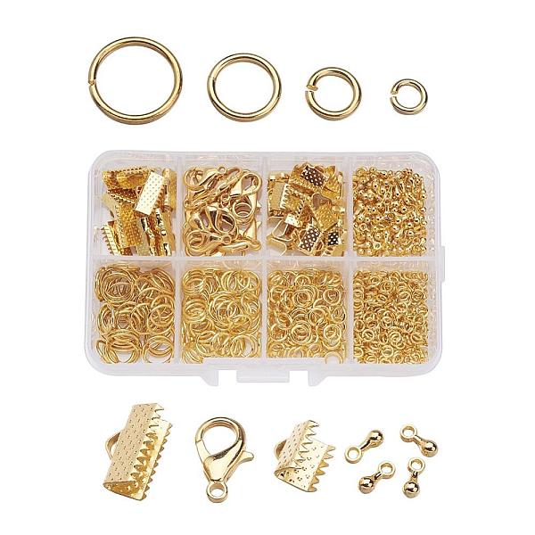 Gold Plated Finding Box – Lobster Clasps, Jump Rings, Cord Ends and more!