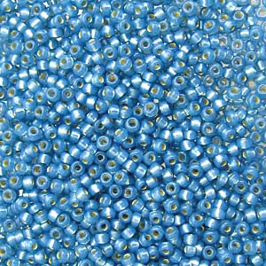 11/0 Miyuki Seed Beads - 25g Bag – Duracoat S/L Powder Blue - Colour 4242