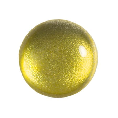 Czech Glass Cabochon 18mm β Ice Slushy Pineapple