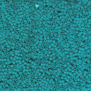 11/0 – Miyuki Delica - 5g Bag – Opaque Turquoise Green – DB658