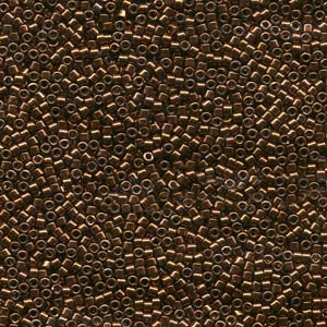 11/0 – Miyuki Delica - 5g Bag – Nickel Plated Dyed Copper – DB461