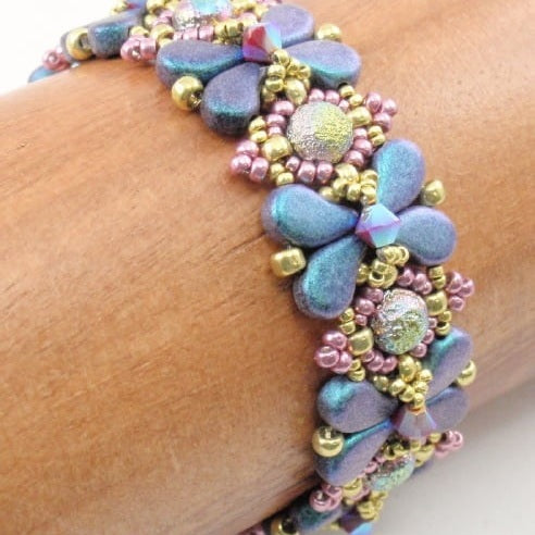 Anthousai Bracelet Pattern – Instant Download or Printed Copy