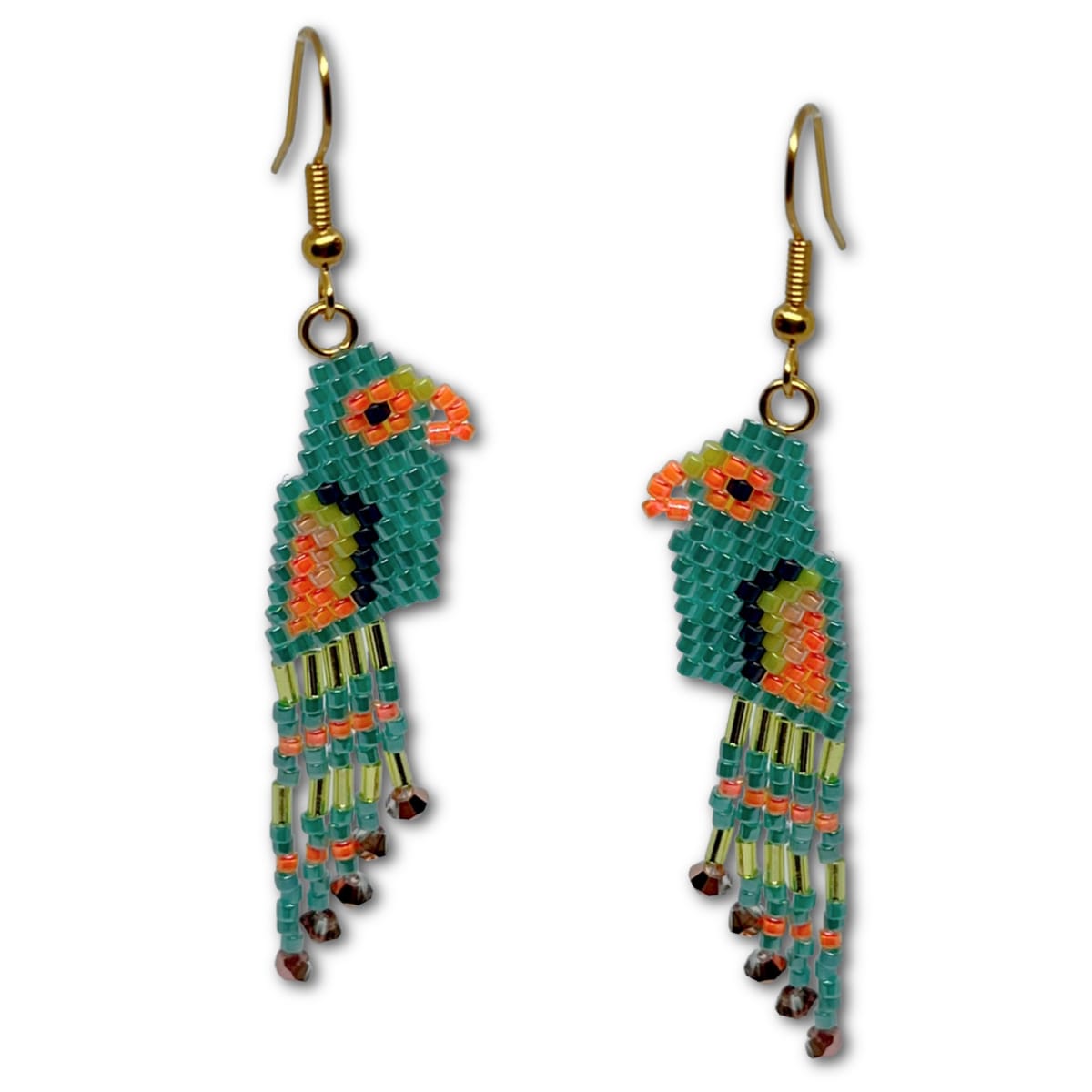 Parrot Earring Kit – Equatorial Aqua