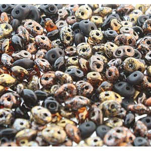 SuperDuo 2.5x5mm 24g Tube β Milky Way Mix