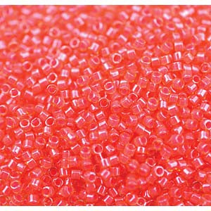 11/0 – Miyuki Delica - 5g Bag – Luminous Poppy Red – DB2051
