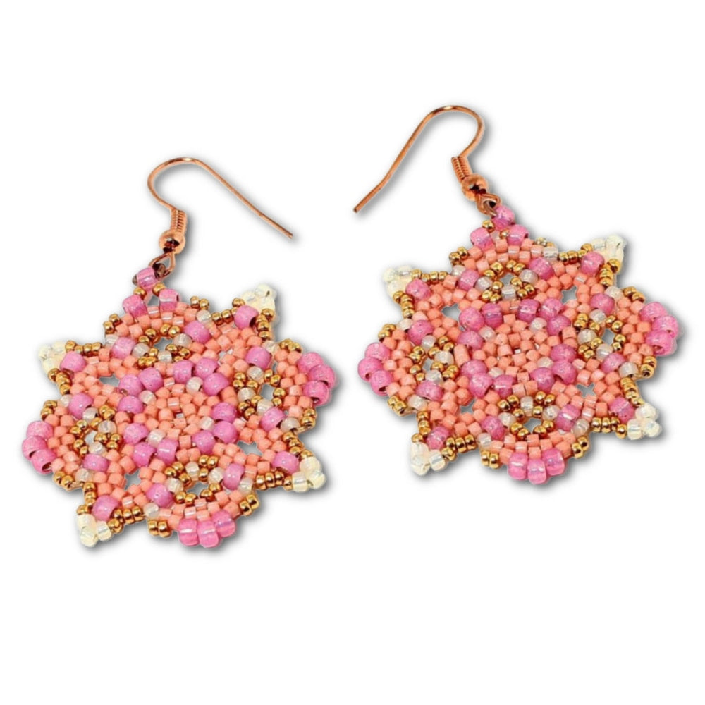 Bajkal Earring Pattern by Debora Hodoyer - Instant Download or Printed Copy