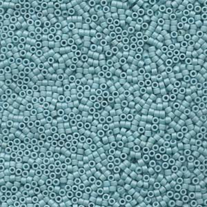 11/0 – Miyuki Delica - 5g Bag – Matte Metallic Light Aqua – DB375