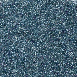 Czech Charlottes 15/0 – 5g Bag – Crystal Brown Flare