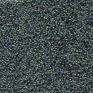 Czech Charlottes 15/0 – 5g Bag – Crystal Vitrail Duplex