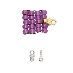 Pilos – 8/0 Seed Bead Ending – Silver Plated – Pack of 2