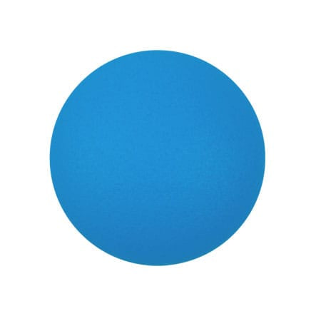 Czech Glass Cabochon 18mm β Capri Blue Light Matte