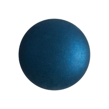 Czech Glass Cabochon 18mm β Chatoyant Teal Blue
