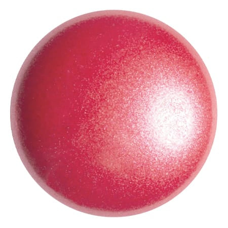 Czech Glass Cabochon 25mm β Coral Pearl
