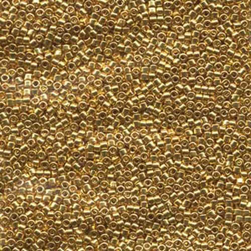 15/0 - Miyuki Delica 7g Tube - 24k Gold Plated - DBS0031