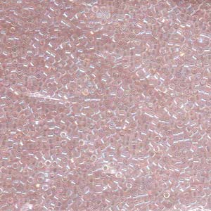 11/0 – Miyuki Delica - 5g Bag – Lined Light Pink AB – DB082