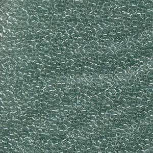 11/0 – Miyuki Delica - 5g Bag – Transparent Seafoam Luster – DB112