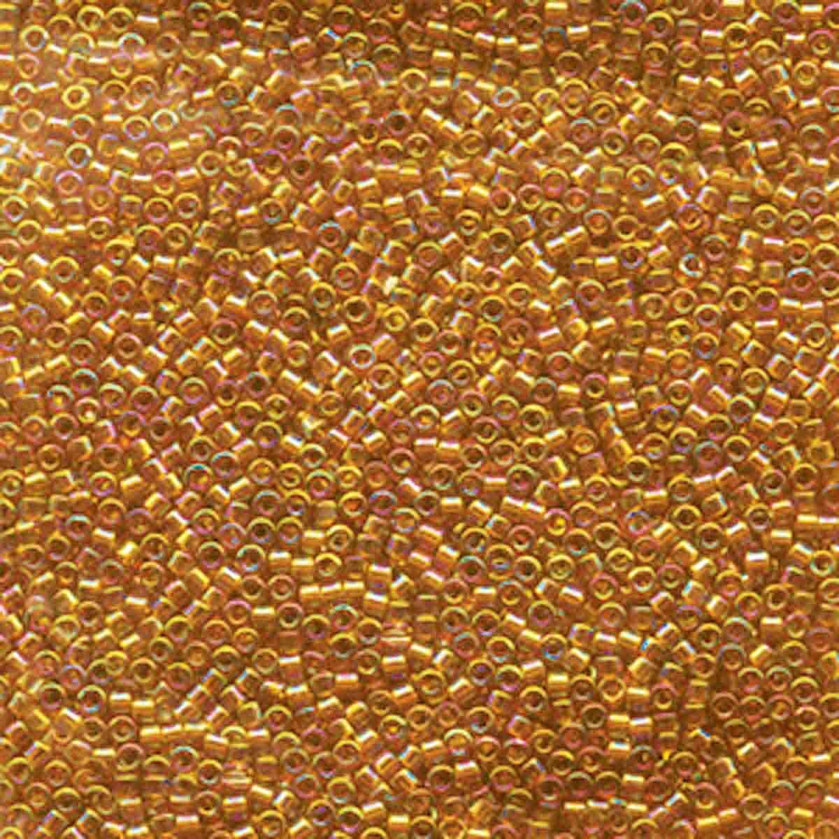 11/0 – Miyuki Delica - 5g Bag - Transparent Marigold AB – DB1241