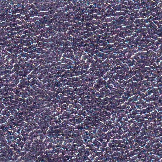 11/0 – Miyuki Delica - 5g Bag - Transparent Light Amethyst AB – DB1245