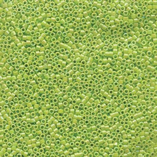 11/0 – Miyuki Delica - 5g Bag - Transparent Lime AB – DB1246