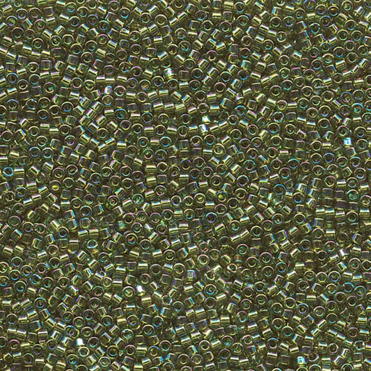 11/0 – Miyuki Delica - 5g Bag - Transparent Olive AB – DB1247