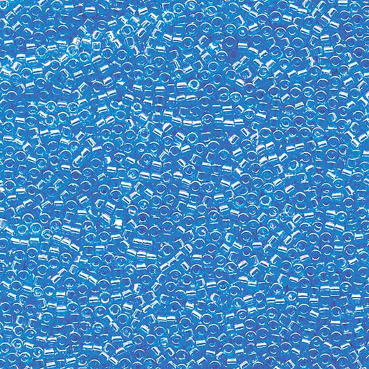 11/0 – Miyuki Delica - 5g Bag - Transparent Ocean Blue AB – DB1249