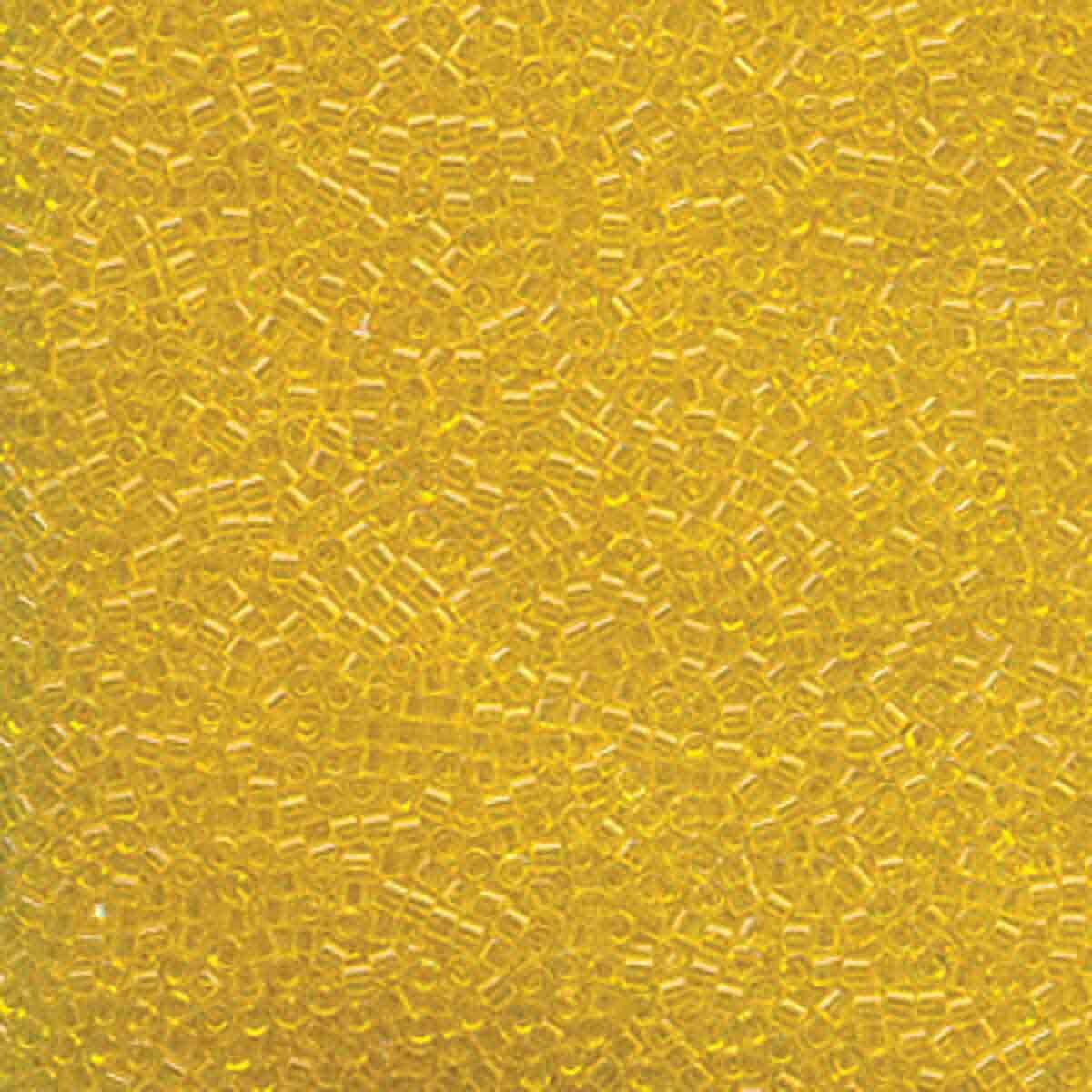 11/0 – Miyuki Delica - 5g Bag - Dyed Transparent Light Yellow – DB1301