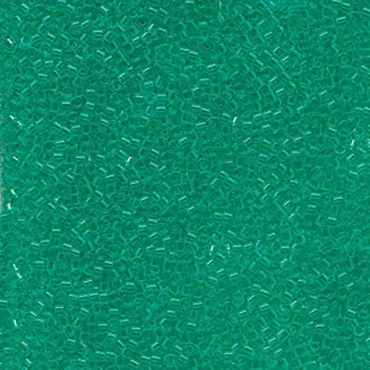 11/0 – Miyuki Delica - 5g Bag - Dyed Transparent Mint Green – DB1304