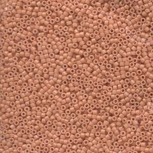11/0 – Miyuki Delica - 5g Bag – Dyed Opaque Peach – DB1363
